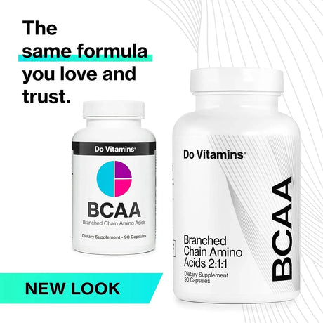 DO IT VITAMINS - Do Vitamins Branched Chain Amino Acids 2:1:1 90 Capsulas - The Red Vitamin MX - Suplementos Alimenticios - {{ shop.shopifyCountryName }}