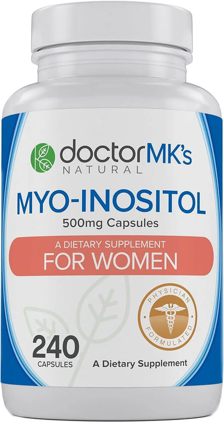 DOCTOR MK's NATURAL - Doctor MK's NATURAL Myo-Inositol for PCOS 240 Capsulas - The Red Vitamin MX - Suplementos Alimenticios - {{ shop.shopifyCountryName }}