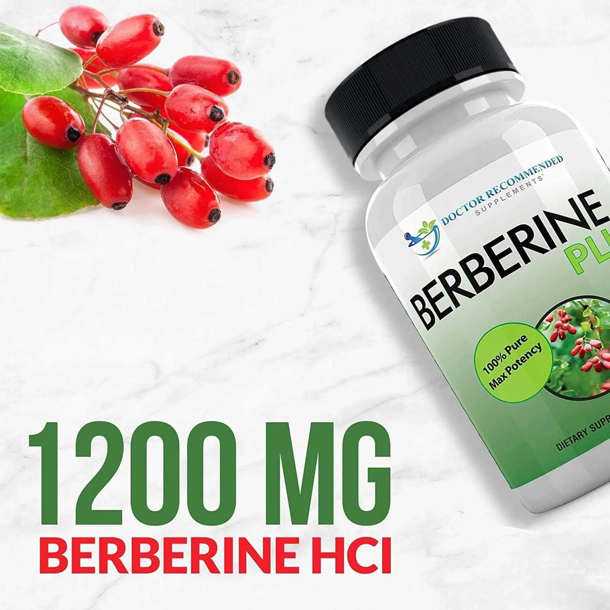 DOCTOR RECOMMENDED SUPPLEMENTS - DOCTOR RECOMMENDED SUPPLEMENTS Berberine Plus 1200Mg. 120 Capsulas - The Red Vitamin MX - Suplementos Alimenticios - {{ shop.shopifyCountryName }}