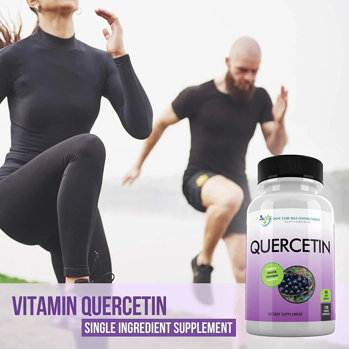 DOCTOR RECOMMENDED SUPPLEMENTS - DOCTOR RECOMMENDED SUPPLEMENTS Quercetin 1000Mg. 120 Capsulas - The Red Vitamin MX - Suplementos Alimenticios - {{ shop.shopifyCountryName }}