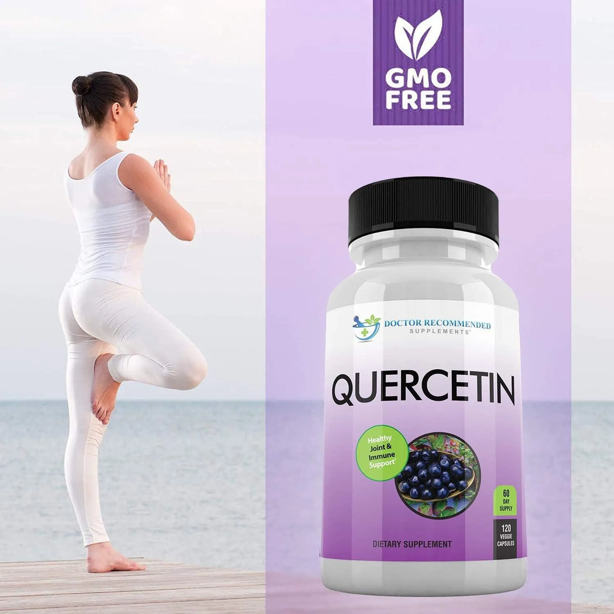 DOCTOR RECOMMENDED SUPPLEMENTS - DOCTOR RECOMMENDED SUPPLEMENTS Quercetin 1000Mg. 120 Capsulas - The Red Vitamin MX - Suplementos Alimenticios - {{ shop.shopifyCountryName }}