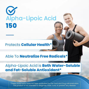 DOCTOR'S BEST - Doctor's Best Alpha-Lipoic Acid 150 120 Capsulas - The Red Vitamin MX - Suplementos Alimenticios - {{ shop.shopifyCountryName }}