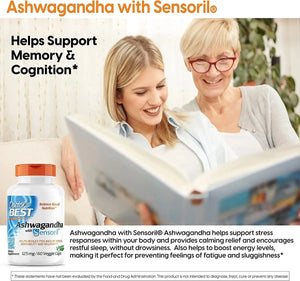 DOCTOR'S BEST - Doctor's Best Ashwagandha with Sensoril 125Mg. 60 Capsulas - The Red Vitamin MX - Suplementos Alimenticios - {{ shop.shopifyCountryName }}