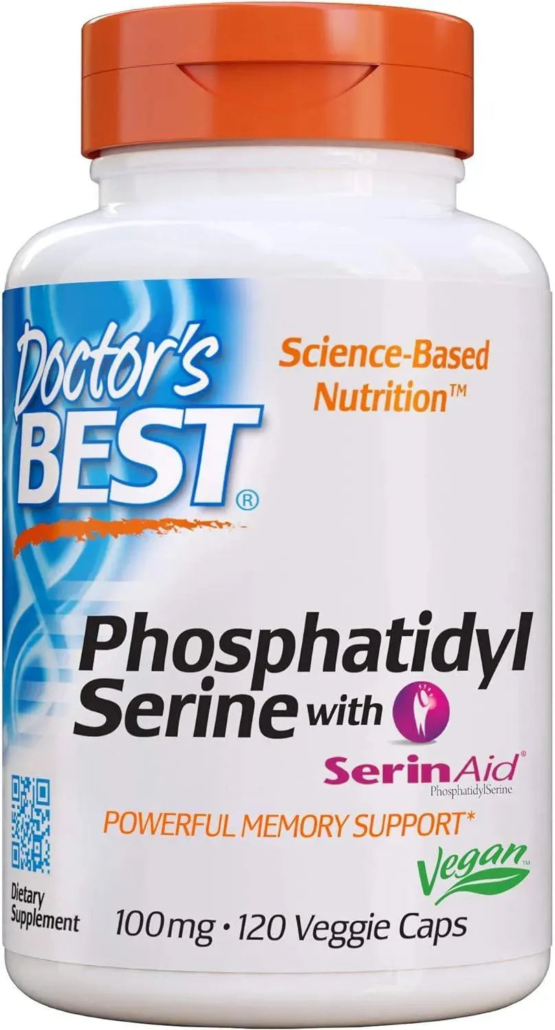 DOCTOR'S BEST - Doctor's Best Best Phosphatidyl Serine 100Mg. 120 Capsulas - The Red Vitamin MX - Suplementos Alimenticios - {{ shop.shopifyCountryName }}