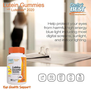 DOCTOR'S BEST - Doctor’s Best Lutein Gummies with Lutemax 60 Gomitas - The Red Vitamin MX - Suplementos Alimenticios - {{ shop.shopifyCountryName }}