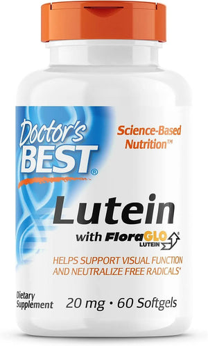 DOCTOR'S BEST - Doctor's Best Lutein with FloraGLO 60 Capsulas Blandas - The Red Vitamin MX - Suplementos Alimenticios - {{ shop.shopifyCountryName }}