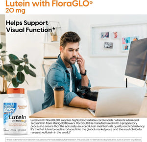 DOCTOR'S BEST - Doctor's Best Lutein with FloraGLO 60 Capsulas Blandas - The Red Vitamin MX - Suplementos Alimenticios - {{ shop.shopifyCountryName }}