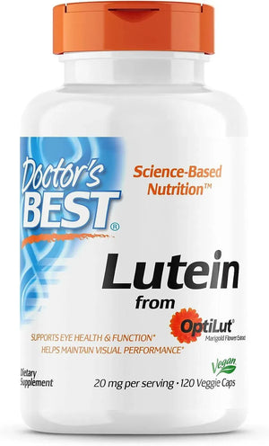 DOCTOR'S BEST - Doctor's Best Lutein with OptiLut 120 Capsulas - The Red Vitamin MX - Suplementos Alimenticios - {{ shop.shopifyCountryName }}