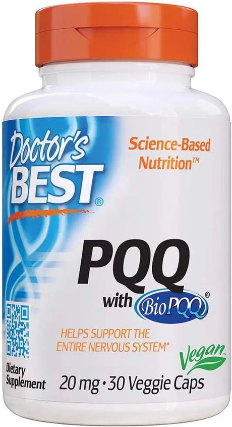 DOCTOR'S BEST - Doctor's Best PQQ with BioPQQ 20Mg. 30 Capsulas - The Red Vitamin MX - Suplementos Alimenticios - {{ shop.shopifyCountryName }}