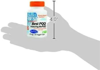 DOCTOR'S BEST - Doctor's Best PQQ with BioPQQ 20Mg. 30 Capsulas - The Red Vitamin MX - Suplementos Alimenticios - {{ shop.shopifyCountryName }}