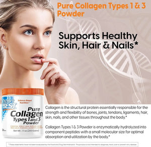 DOCTOR'S BEST - Doctor's Best Pure Collagen Types 1 & 3 200Gr. - The Red Vitamin MX - Suplementos Alimenticios - {{ shop.shopifyCountryName }}