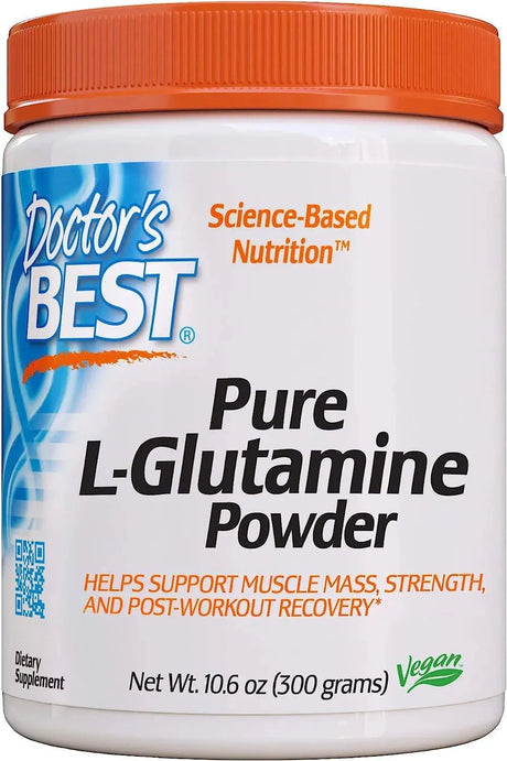 DOCTOR'S BEST - Doctor's Best Pure L-Glutamine Powder 300Gr. - The Red Vitamin MX - Suplementos Alimenticios - {{ shop.shopifyCountryName }}