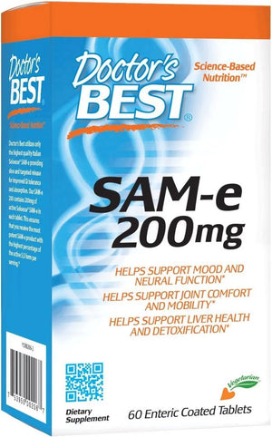 DOCTOR'S BEST - Doctor's Best SAM-e 200Mg. 60 Tabletas - The Red Vitamin MX - Suplementos Alimenticios - {{ shop.shopifyCountryName }}