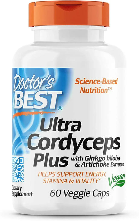 DOCTOR'S BEST - Doctor's Best Ultra Cordyceps Plus 60 Capsulas - The Red Vitamin MX - Suplementos Alimenticios - {{ shop.shopifyCountryName }}