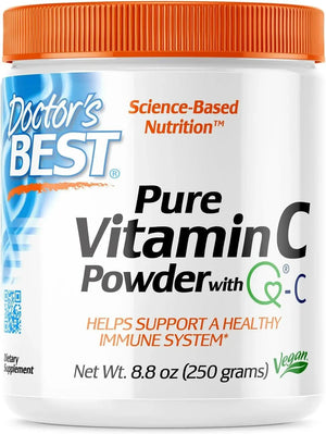 DOCTOR'S BEST - Doctor's Best Vitamin C Powder with Q-C 250Gr. - The Red Vitamin MX - Suplementos Alimenticios - {{ shop.shopifyCountryName }}