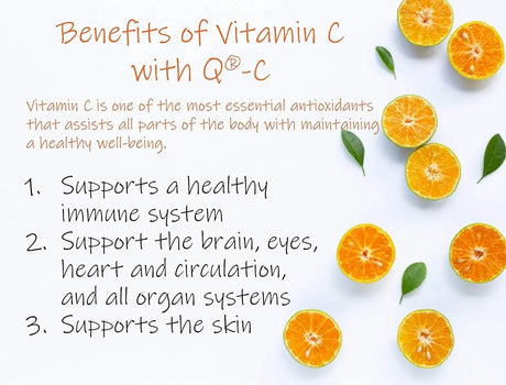 DOCTOR'S BEST - Doctor's Best Vitamin C with Q-C 500Mg. 120 Capsulas Blandas - The Red Vitamin MX - Suplementos Alimenticios - {{ shop.shopifyCountryName }}