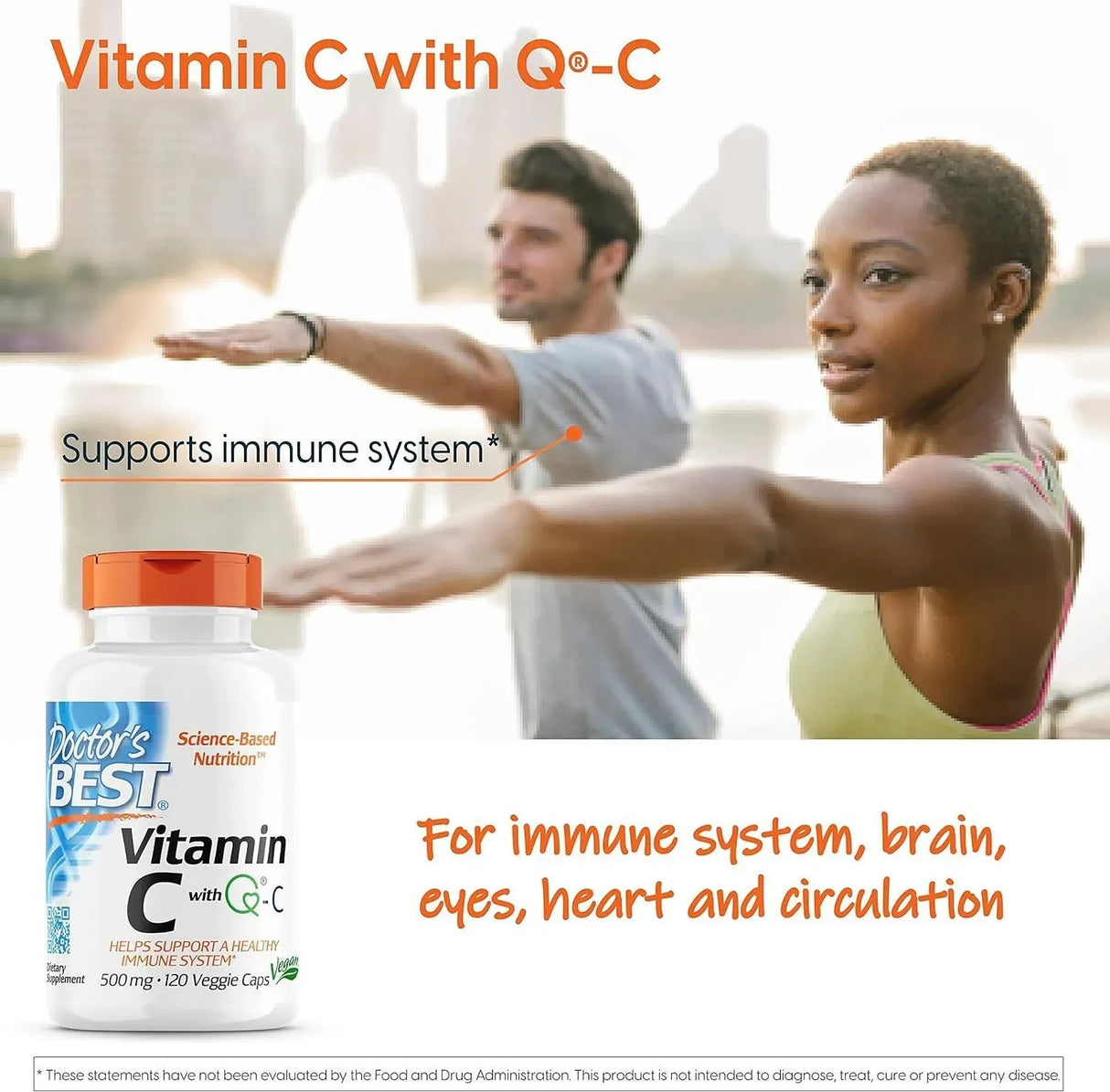 DOCTOR'S BEST - Doctor's Best Vitamin C with Q-C 500Mg. 120 Capsulas Blandas - The Red Vitamin MX - Suplementos Alimenticios - {{ shop.shopifyCountryName }}