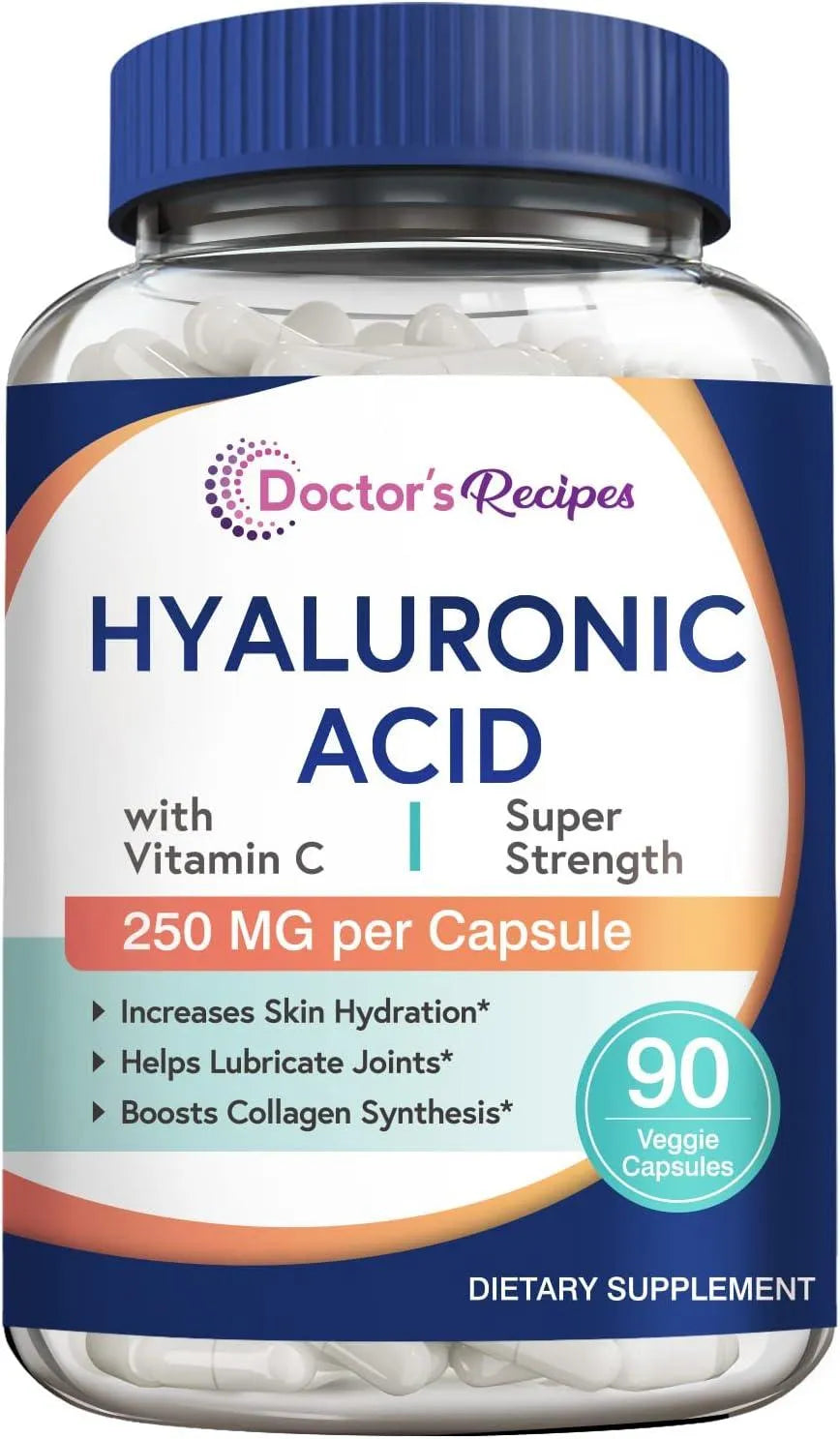 DOCTOR´S RECIPES - Doctor's Recipes Hyaluronic Acid 250Mg. 90 Capsulas - The Red Vitamin MX - Suplementos Alimenticios - {{ shop.shopifyCountryName }}