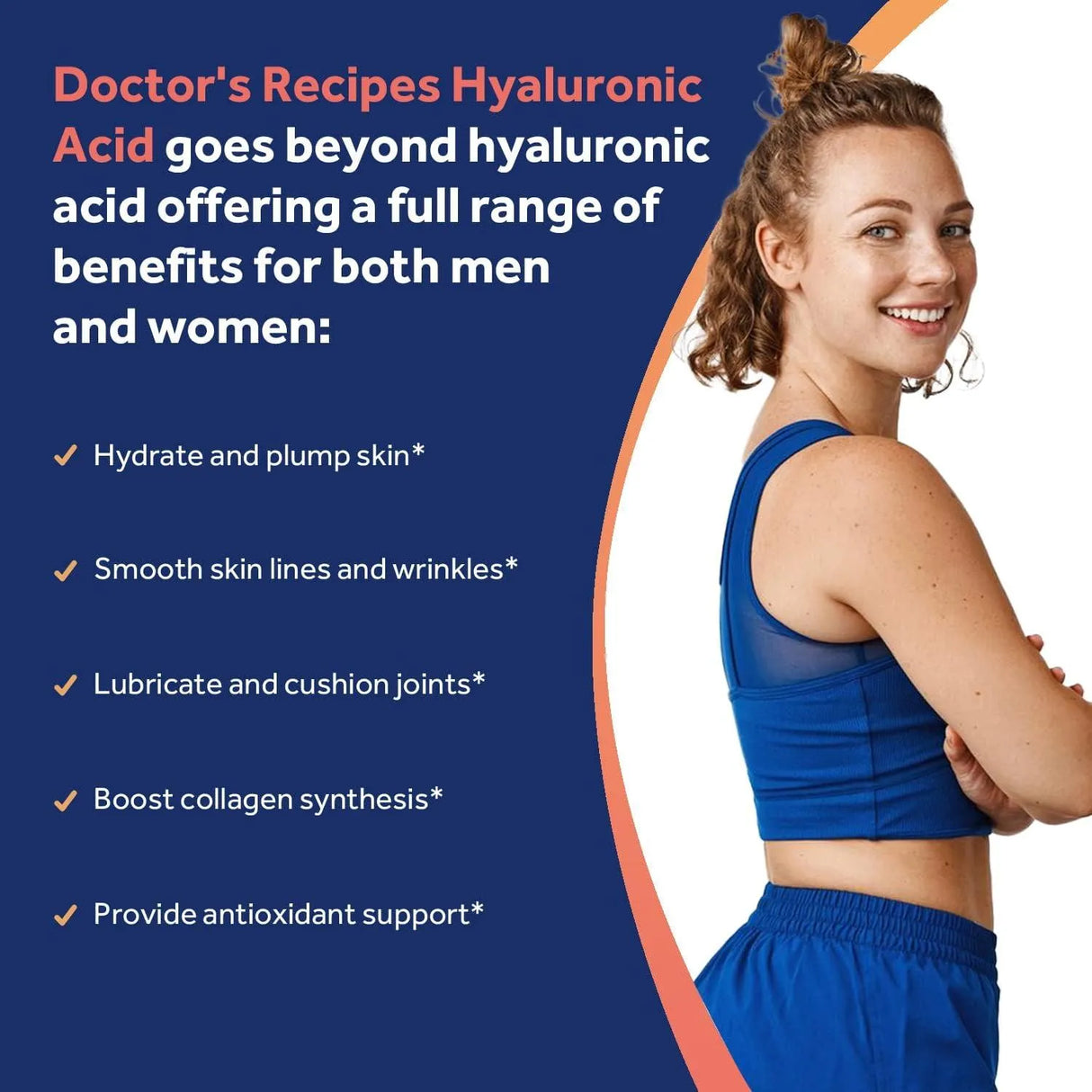 DOCTOR´S RECIPES - Doctor's Recipes Hyaluronic Acid 250Mg. 90 Capsulas - The Red Vitamin MX - Suplementos Alimenticios - {{ shop.shopifyCountryName }}