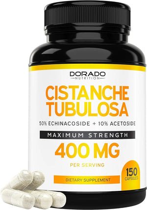 DORADO NUTRITION - Dorado Nutrition Cistanche Tubulosa Extract 400Mg. 150 Capsulas - The Red Vitamin MX - Suplementos Alimenticios - {{ shop.shopifyCountryName }}