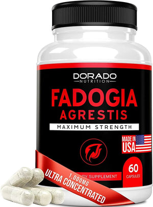 DORADO NUTRITION - Dorado Nutrition Fadogia Agrestis 1000Mg. Ultra Concentrated 60 Capsulas - The Red Vitamin MX - Suplementos Alimenticios - {{ shop.shopifyCountryName }}