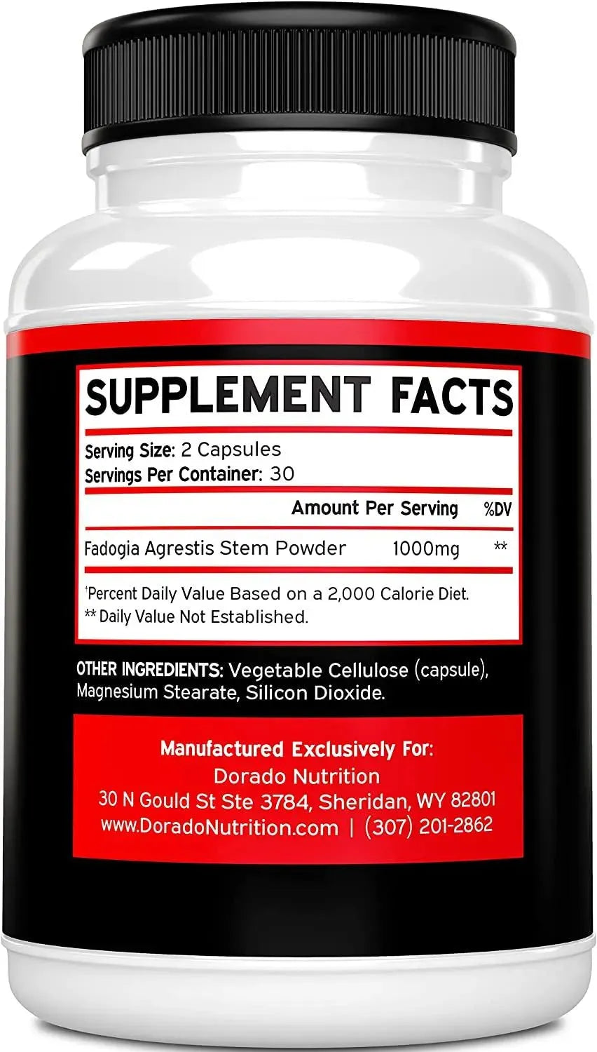 DORADO NUTRITION - Dorado Nutrition Fadogia Agrestis 1000Mg. Ultra Concentrated 60 Capsulas - The Red Vitamin MX - Suplementos Alimenticios - {{ shop.shopifyCountryName }}