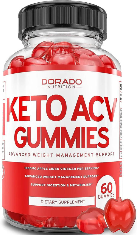 DORADO NUTRITION - Dorado Nutrition Keto Apple Cider Vinegar Gummies 60 Gomitas - The Red Vitamin MX - Suplementos Alimenticios - {{ shop.shopifyCountryName }}