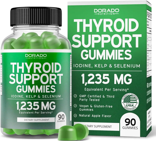 DORADO NUTRITION - Dorado Nutrition Thyroid Support For Women & Men 90 Gomitas - The Red Vitamin MX - Suplementos Alimenticios - {{ shop.shopifyCountryName }}