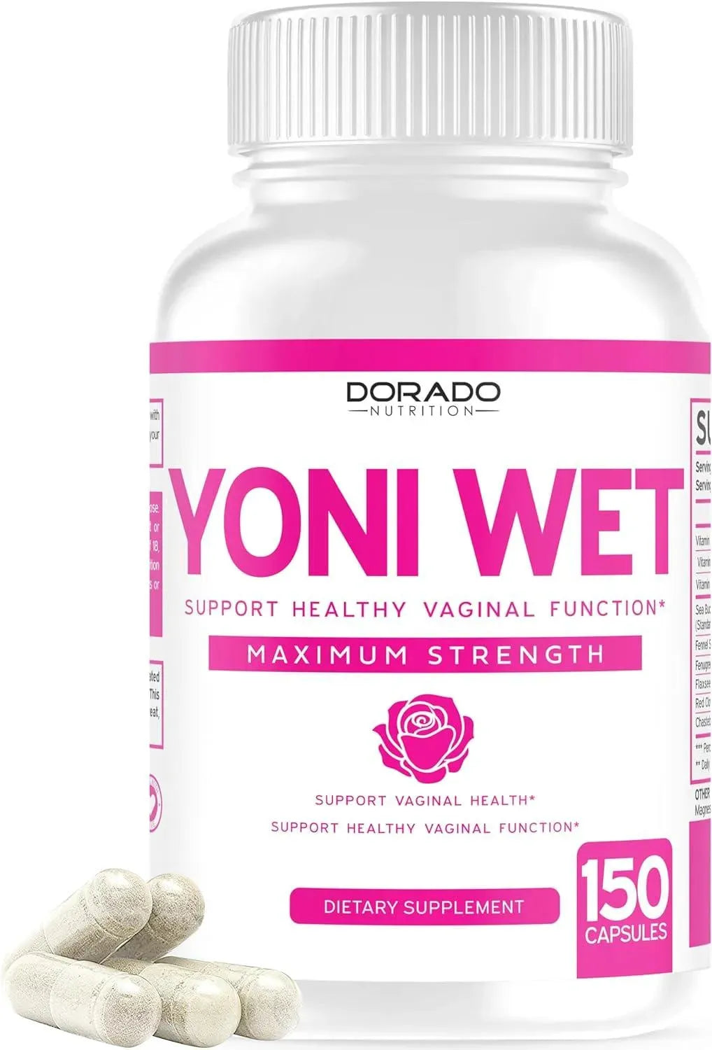 DORADO NUTRITION - Dorado Nutrition Vaginal Moisturizer & Vaginal Dryness 150 Capsulas - The Red Vitamin MX - Hidratantes Vaginales - {{ shop.shopifyCountryName }}