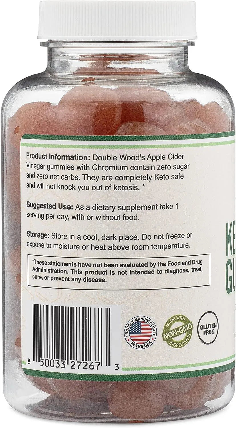 DOUBLE WOOD SUPPLEMENTS - Double Wood Supplements Apple Cider Vinegar 60 Gomitas - The Red Vitamin MX - Suplementos Alimenticios - {{ shop.shopifyCountryName }}