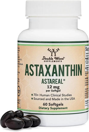 DOUBLE WOOD SUPPLEMENTS - Double Wood Supplements Astaxanthin 12Mg. 60 Capsulas Blandas - The Red Vitamin MX - Suplementos Alimenticios - {{ shop.shopifyCountryName }}