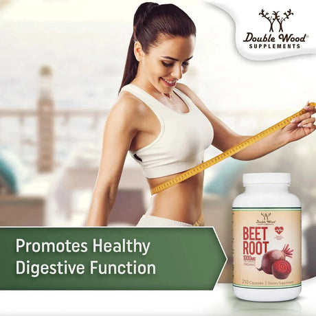 DOUBLE WOOD SUPPLEMENTS - Double Wood Supplements Beet Root Powder Capsules 210 Capsulas - The Red Vitamin MX - Suplementos Alimenticios - {{ shop.shopifyCountryName }}