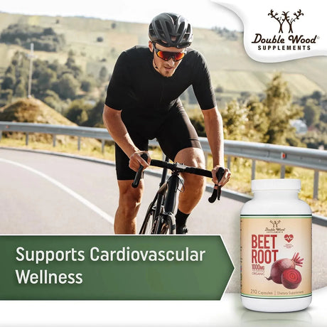 DOUBLE WOOD SUPPLEMENTS - Double Wood Supplements Beet Root Powder Capsules 210 Capsulas - The Red Vitamin MX - Suplementos Alimenticios - {{ shop.shopifyCountryName }}