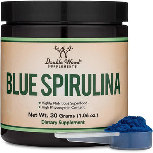 DOUBLE WOOD SUPPLEMENTS - Double Wood Supplements Blue Spirulina Powder 30Gr. - The Red Vitamin MX - Suplementos Alimenticios - {{ shop.shopifyCountryName }}