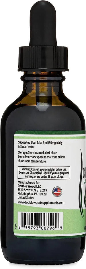 DOUBLE WOOD SUPPLEMENTS - Double Wood Supplements Chlorophyll Liquid Drops 2 Fl. Oz. - The Red Vitamin MX - Suplementos Alimenticios - {{ shop.shopifyCountryName }}