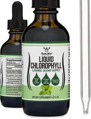 DOUBLE WOOD SUPPLEMENTS - Double Wood Supplements Chlorophyll Liquid Drops 2 Fl. Oz. - The Red Vitamin MX - Suplementos Alimenticios - {{ shop.shopifyCountryName }}