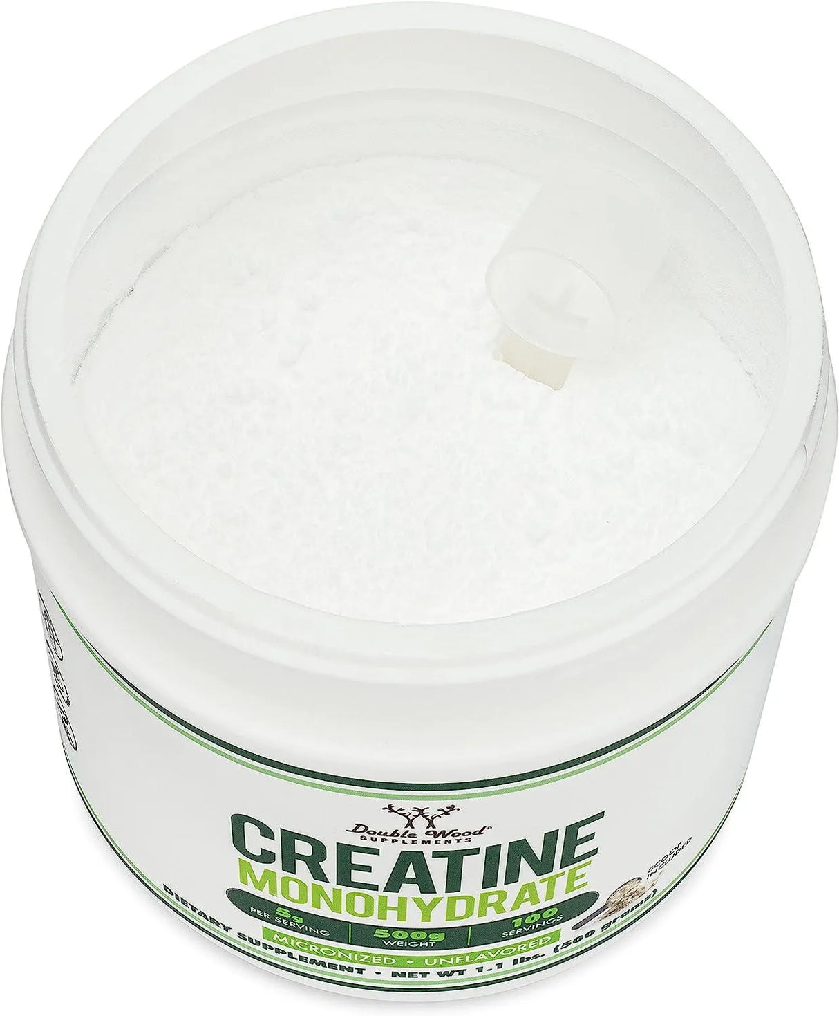 DOUBLE WOOD SUPPLEMENTS - Double Wood Supplements Creatine Monohydrate Powder 100 Servicios 500Gr. - The Red Vitamin MX - Suplementos Alimenticios - {{ shop.shopifyCountryName }}