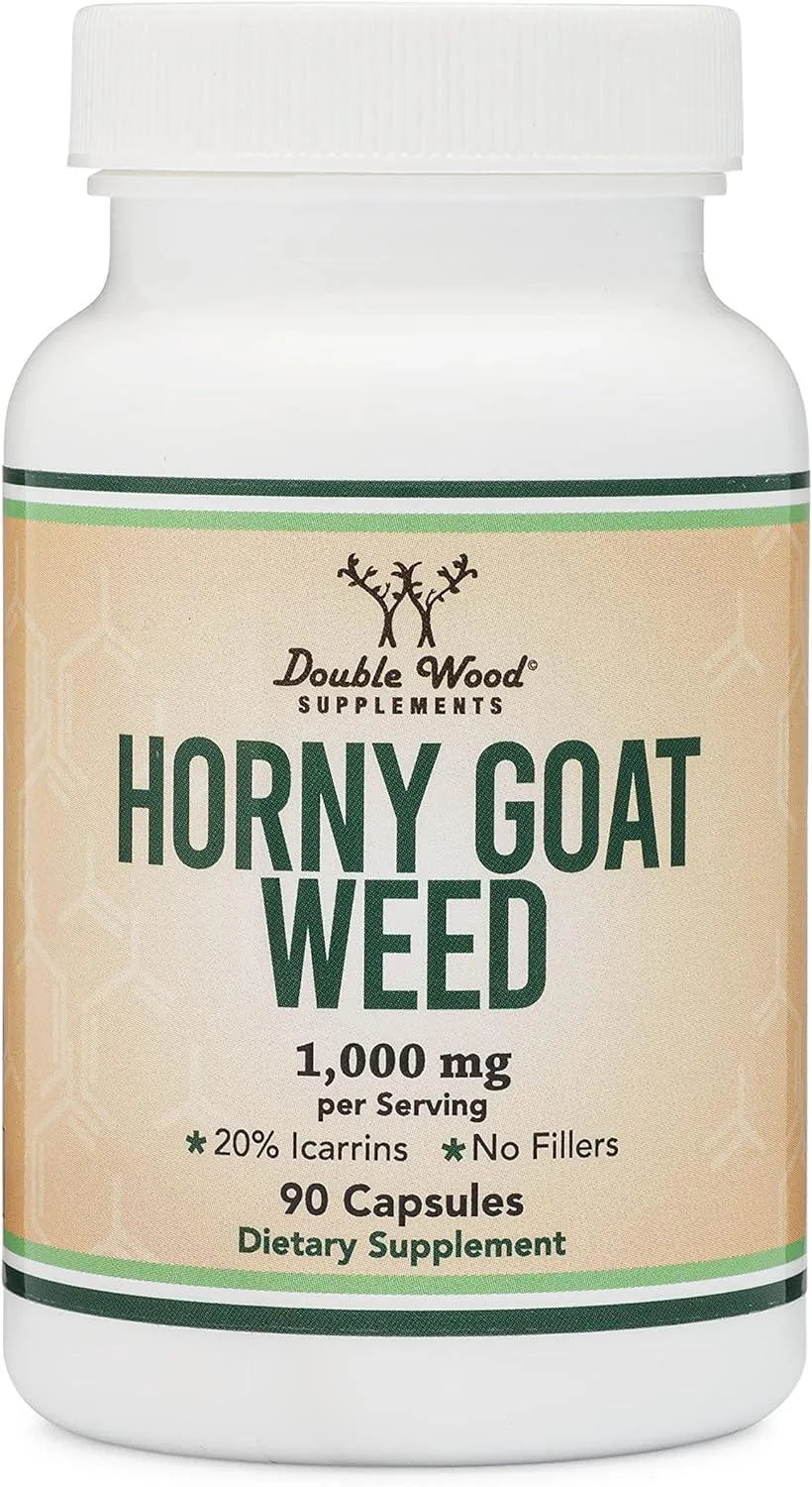 DOUBLE WOOD SUPPLEMENTS - Double Wood Supplements Horny Goat Weed 90 Capsulas - The Red Vitamin MX - Suplementos Alimenticios - {{ shop.shopifyCountryName }}