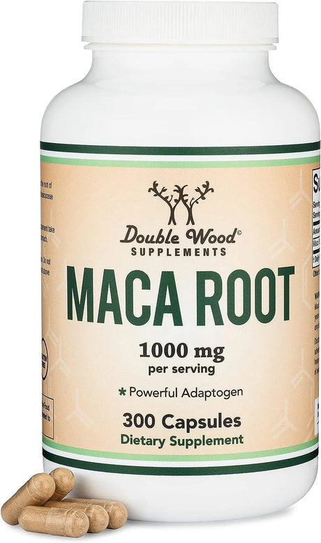 DOUBLE WOOD SUPPLEMENTS - Double Wood Supplements Maca Root 1000Mg. 300 Capsulas - The Red Vitamin MX - Suplementos Alimenticios - {{ shop.shopifyCountryName }}