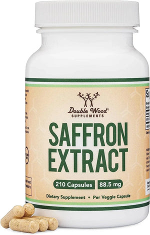 DOUBLE WOOD SUPPLEMENTS - Double Wood Supplements Saffron 88.5Mg. 210 Capsulas - The Red Vitamin MX - Suplementos Alimenticios - {{ shop.shopifyCountryName }}