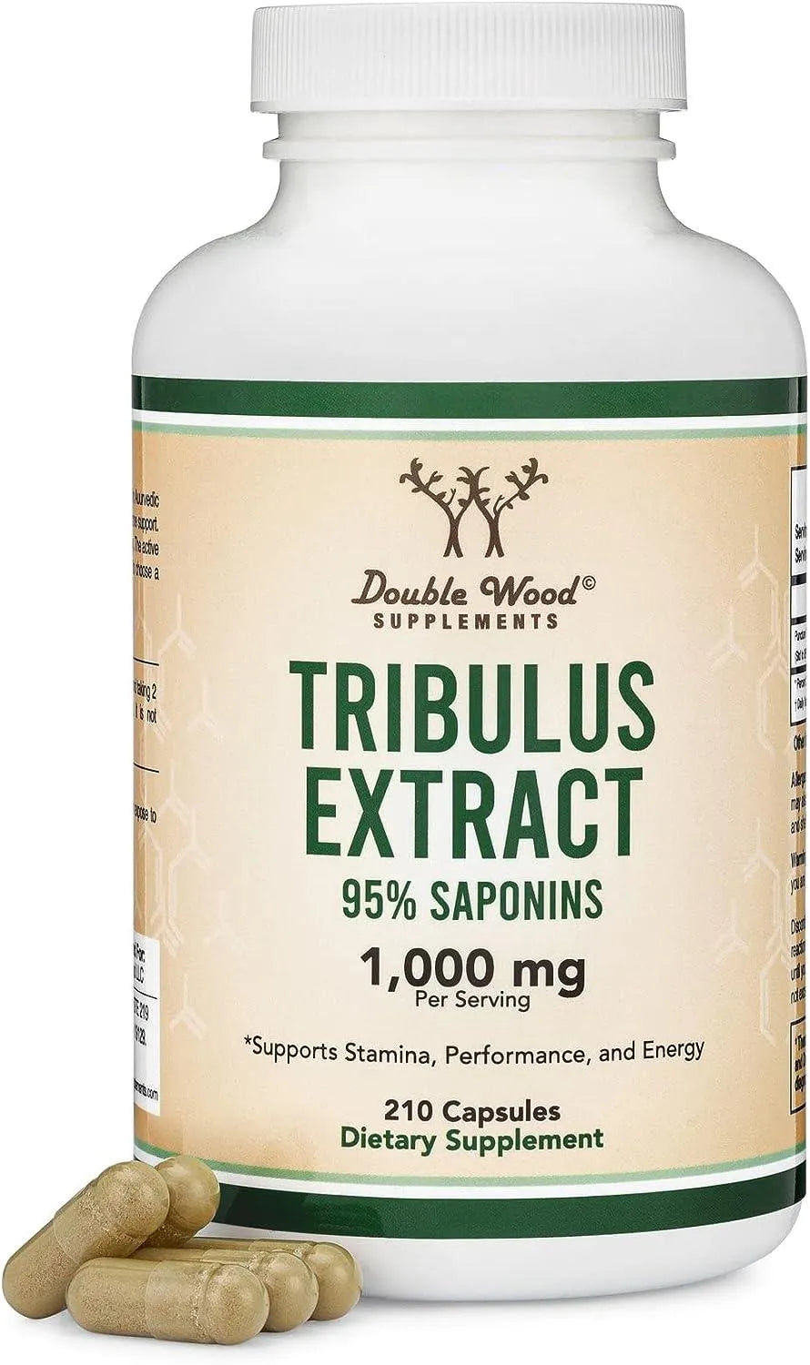 DOUBLE WOOD SUPPLEMENTS - Double Wood Supplements Tribulus Terrestris for Men 210 Capsulas - The Red Vitamin MX - Suplementos Alimenticios - {{ shop.shopifyCountryName }}