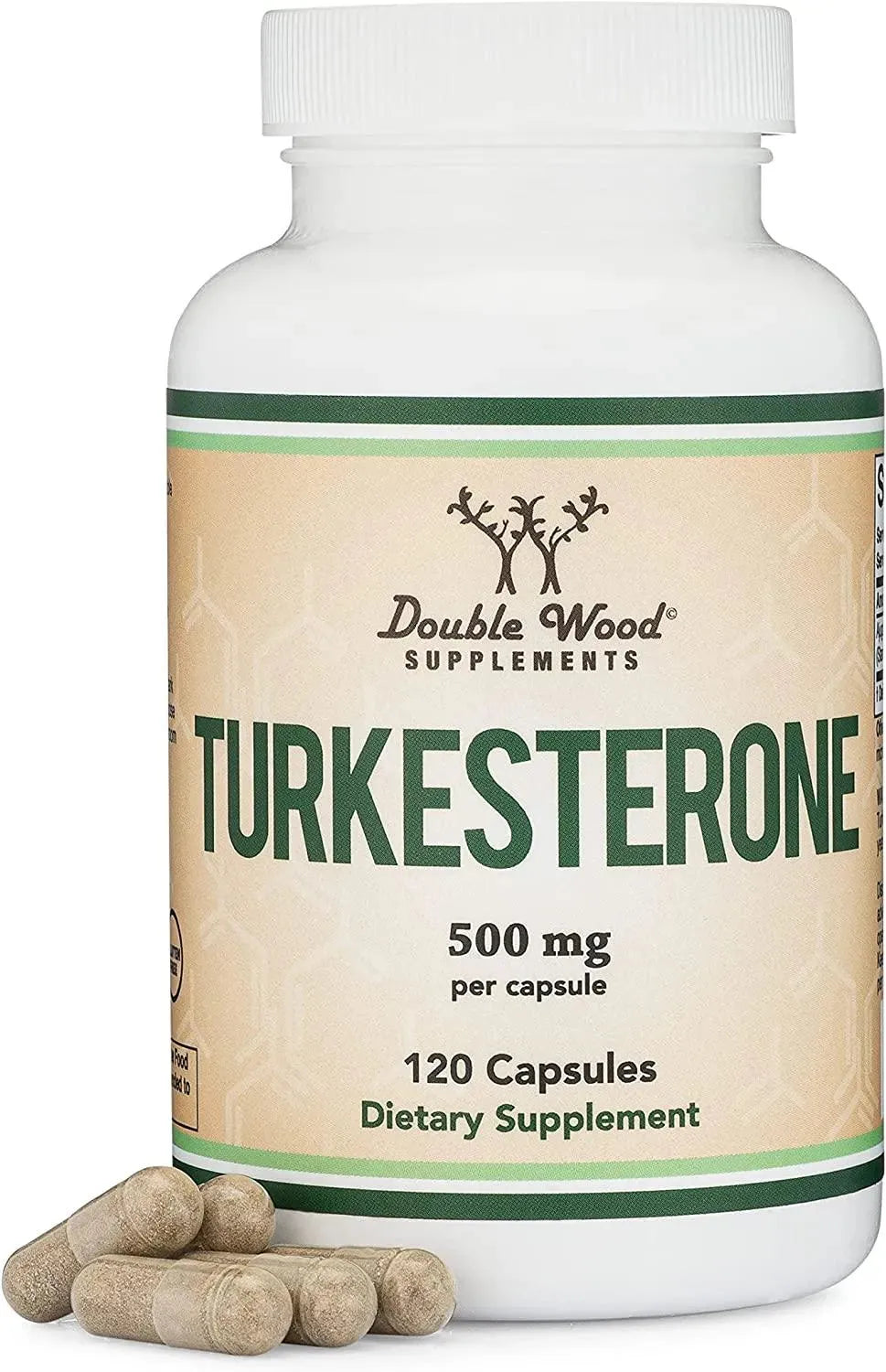 DOUBLE WOOD SUPPLEMENTS - Double Wood Supplements Turkesterone 500 Mg. 120 Capsulas - The Red Vitamin MX - Suplementos Alimenticios - {{ shop.shopifyCountryName }}