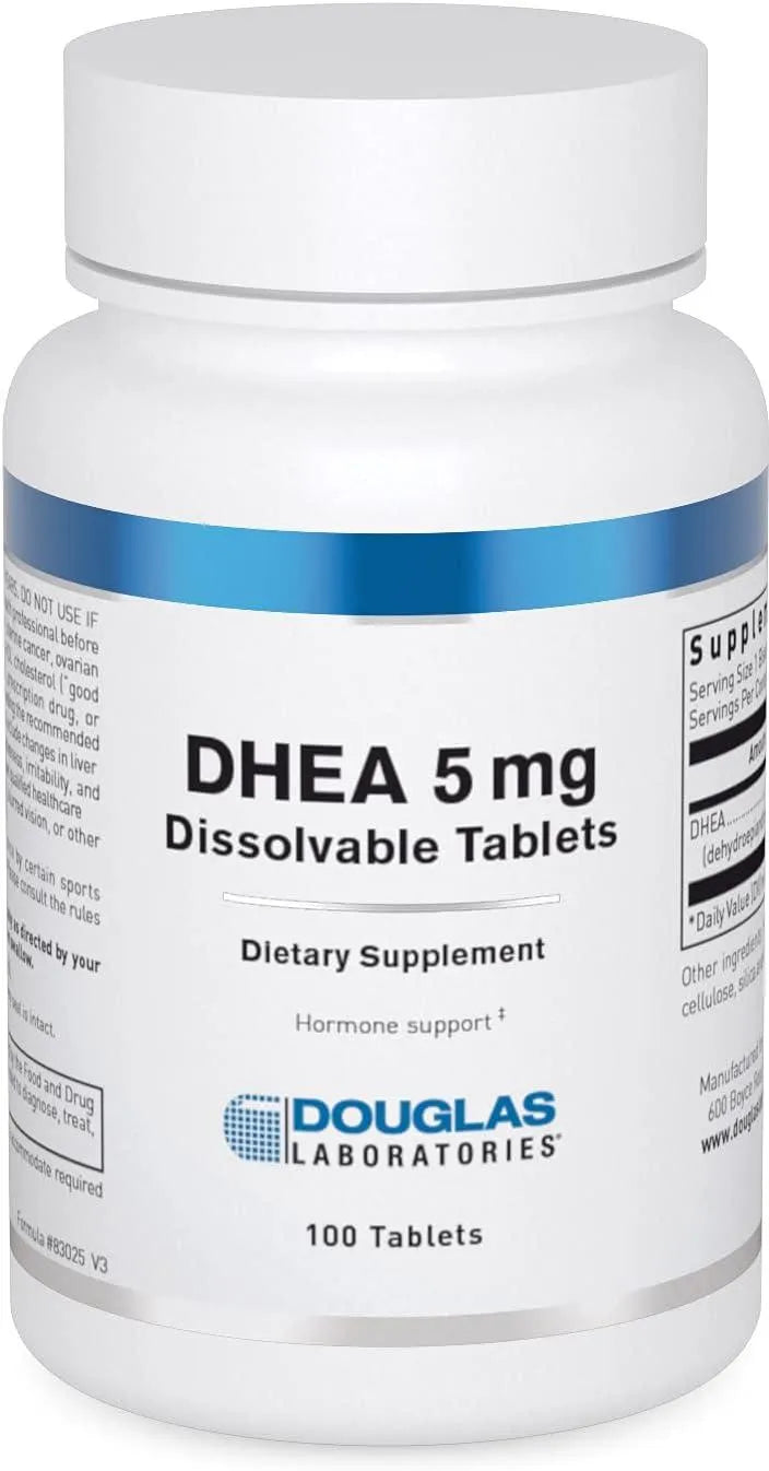 DOUGLAS LABORATORIES - Douglas Laboratories DHEA 5Mg. 100 Tabletas - The Red Vitamin MX - Suplementos Alimenticios - {{ shop.shopifyCountryName }}