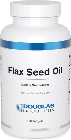 DOUGLAS LABORATORIES - Douglas Laboratories Flax Seed Oil 100 Capsulas Blandas - The Red Vitamin MX - Suplementos Alimenticios - {{ shop.shopifyCountryName }}