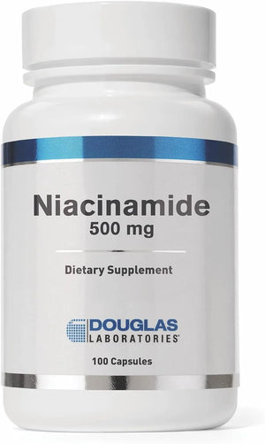 DOUGLAS LABORATORIES - Douglas Laboratories Niacinamide 500Mg. 100 Capsulas - The Red Vitamin MX - Suplementos Alimenticios - {{ shop.shopifyCountryName }}