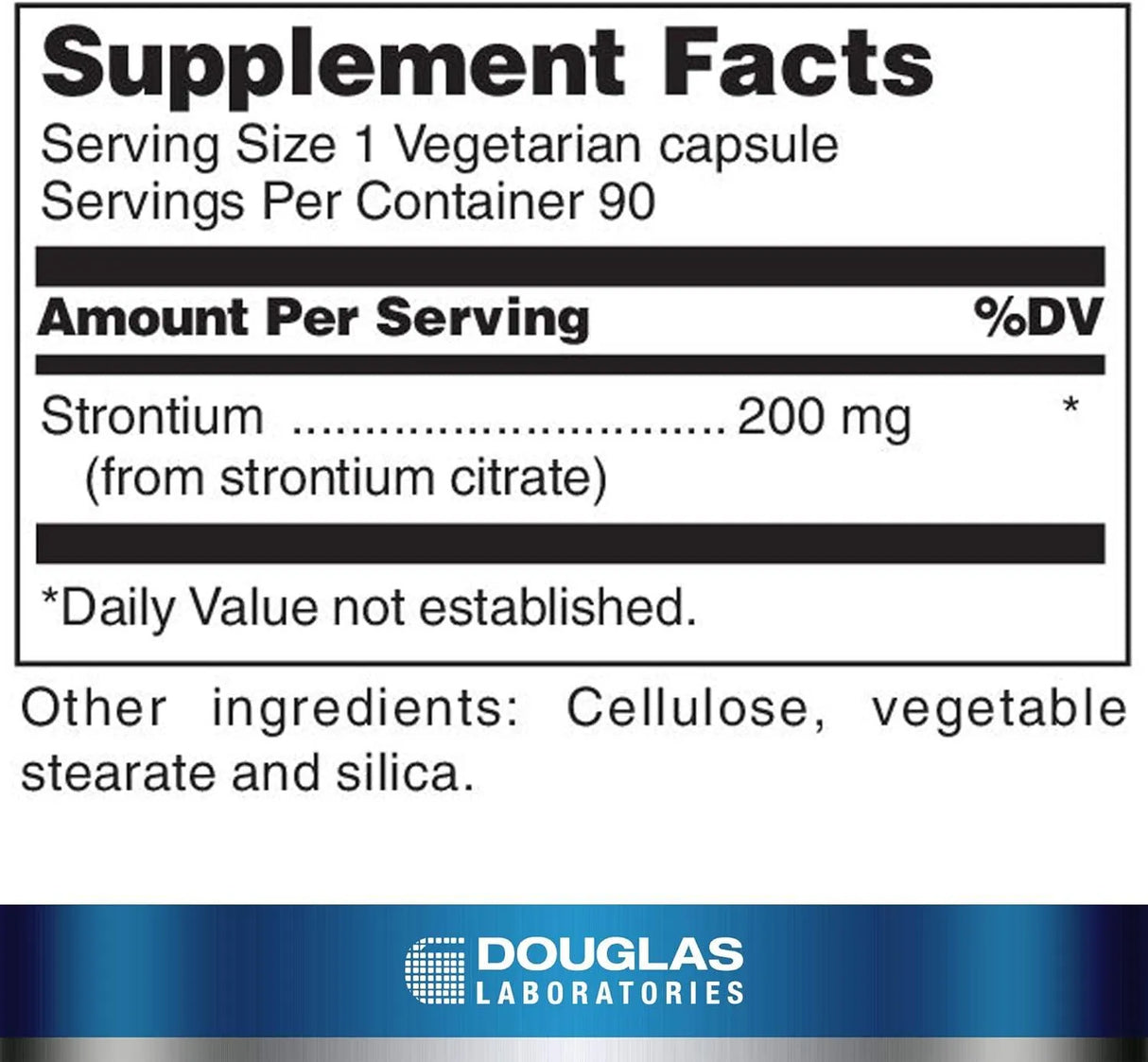 DOUGLAS LABORATORIES - Douglas Laboratories Strontium 90 Capsulas - The Red Vitamin MX - Suplementos Alimenticios - {{ shop.shopifyCountryName }}