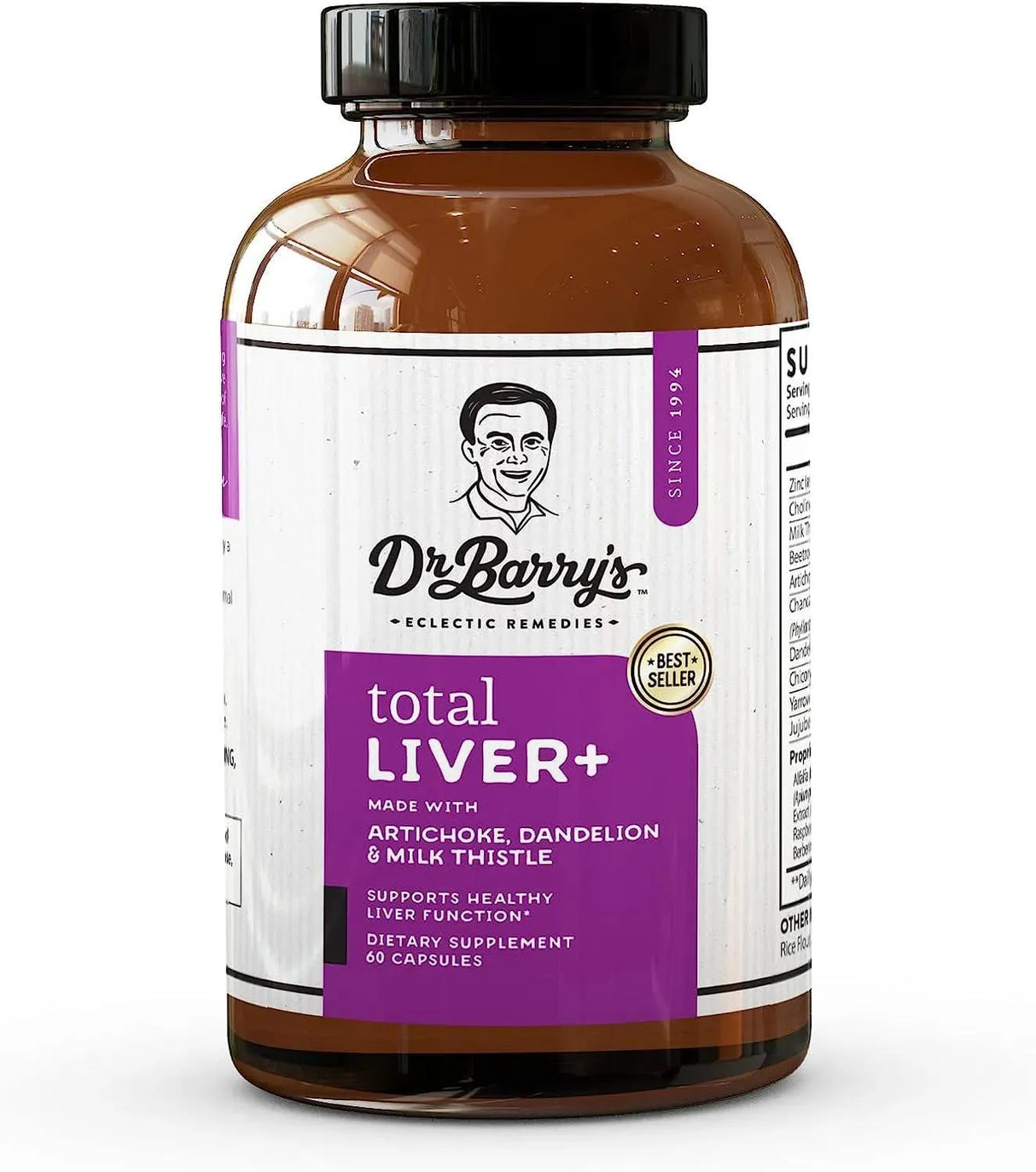 DR. BARRY'S - Dr. Barry's Total Liver 60 Capsulas - The Red Vitamin MX - Suplementos Alimenticios - {{ shop.shopifyCountryName }}