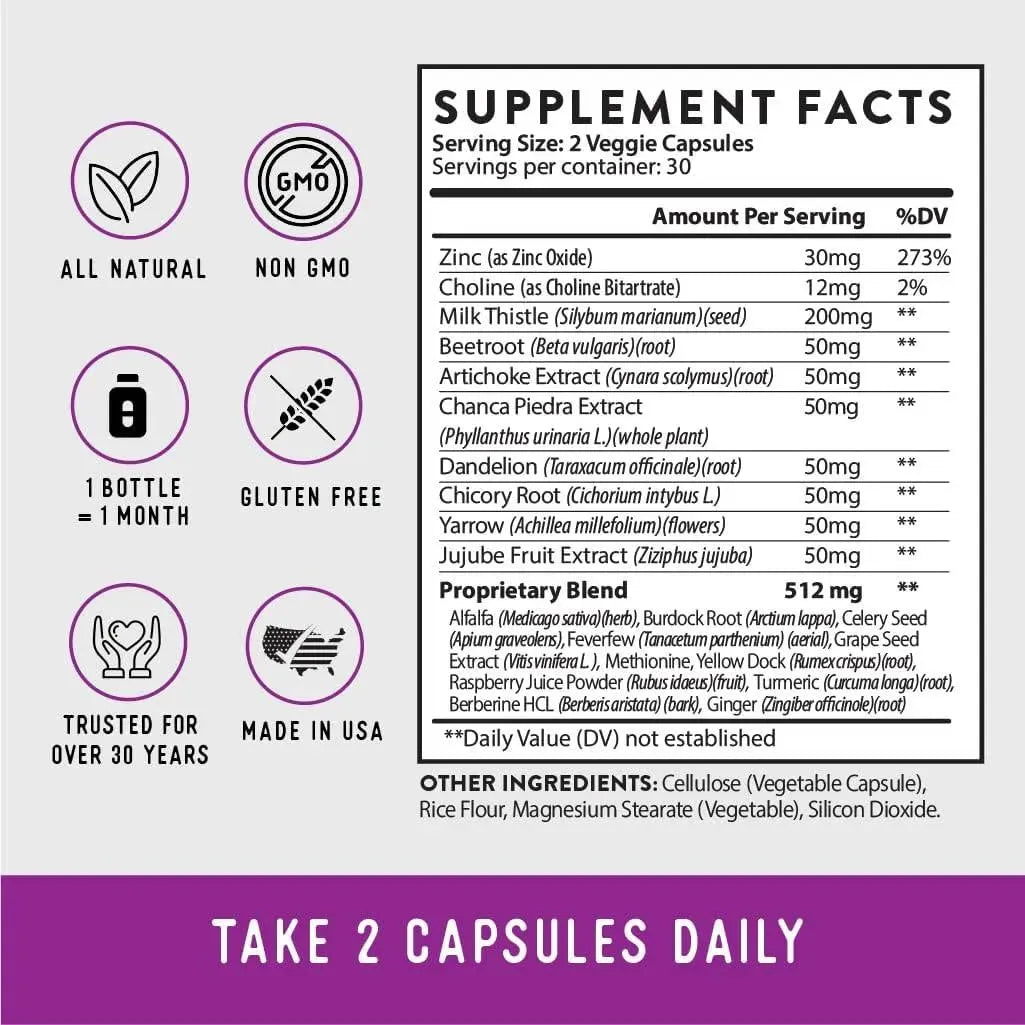 DR. BARRY'S - Dr. Barry's Total Liver 60 Capsulas - The Red Vitamin MX - Suplementos Alimenticios - {{ shop.shopifyCountryName }}