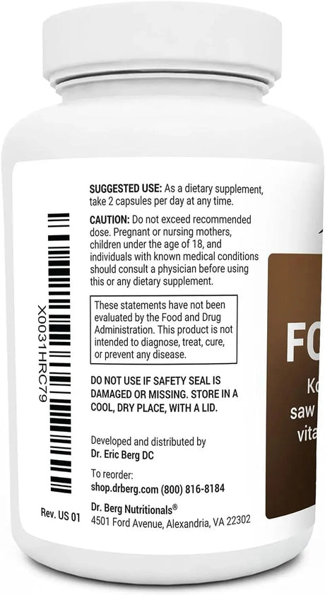 DR. BERG - Dr. Berg Hair Formula All in One Vitamins for Hair, Skin & Nail 90 Capsulas - The Red Vitamin MX - Suplementos Alimenticios - {{ shop.shopifyCountryName }}