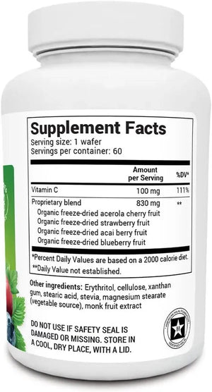 DR. BERG - Dr. Berg's Vitamin C Complex 60 Tabletas Masticables - The Red Vitamin MX - Suplementos Alimenticios - {{ shop.shopifyCountryName }}
